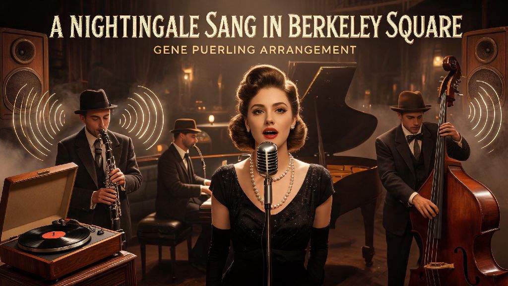 Guide to A Nightingale Sang in Berkeley Square Arranged by Gene Puerling