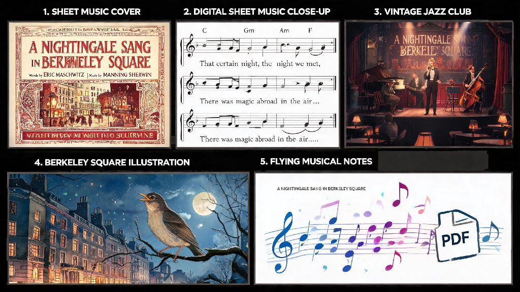 Easy Guide: A Nightingale Sang in Berkeley Square Sheet Music PDF for All Skills