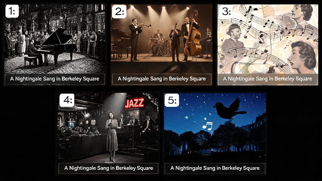 Best Guide to A Nightingale Sang in Berkeley Square YouTube Covers & Rare Clips